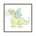 Picture of Dragon  _GroupedProduct_Square_Mini_ _GroupedProduct_Square_Canvas_Framed_