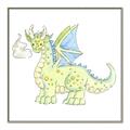 Picture of Dragon  _GroupedProduct_Square_Mini_ _GroupedProduct_Square_Canvas_Framed_