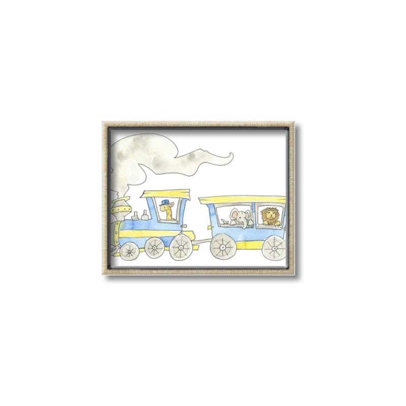 Picture of All Aboard _GroupedProduct_Rectangle_Landscape_Mini_ _GroupedProduct_Rectangle_Landscape_Canvas_Framed_