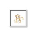 Picture of Baby Monkey _GroupedProduct_Square_Mini_ _GroupedProduct_Square_Canvas_Framed_