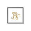 Picture of Baby Monkey _GroupedProduct_Square_Mini_ _GroupedProduct_Square_Canvas_Framed_