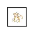 Picture of Baby Monkey _GroupedProduct_Square_Mini_ _GroupedProduct_Square_Canvas_Framed_