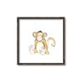 Picture of Baby Monkey _GroupedProduct_Square_Mini_ _GroupedProduct_Square_Canvas_Framed_