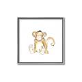 Picture of Baby Monkey _GroupedProduct_Square_Mini_ _GroupedProduct_Square_Canvas_Framed_