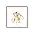 Picture of Baby Monkey _GroupedProduct_Square_Mini_ _GroupedProduct_Square_Canvas_Framed_