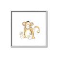 Picture of Baby Monkey _GroupedProduct_Square_Mini_ _GroupedProduct_Square_Canvas_Framed_
