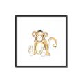 Picture of Baby Monkey _GroupedProduct_Square_Mini_ _GroupedProduct_Square_Canvas_Framed_