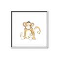 Picture of Baby Monkey _GroupedProduct_Square_Mini_ _GroupedProduct_Square_Canvas_Framed_