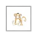 Picture of Baby Monkey _GroupedProduct_Square_Mini_ _GroupedProduct_Square_Canvas_Framed_