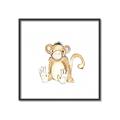 Picture of Baby Monkey _GroupedProduct_Square_Mini_ _GroupedProduct_Square_Canvas_Framed_