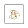 Picture of Baby Monkey _GroupedProduct_Square_Mini_ _GroupedProduct_Square_Canvas_Framed_