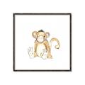 Picture of Baby Monkey _GroupedProduct_Square_Mini_ _GroupedProduct_Square_Canvas_Framed_