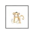 Picture of Baby Monkey _GroupedProduct_Square_Mini_ _GroupedProduct_Square_Canvas_Framed_