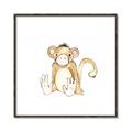 Picture of Baby Monkey _GroupedProduct_Square_Mini_ _GroupedProduct_Square_Canvas_Framed_