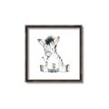 Picture of Baby Zebra _GroupedProduct_Square_Mini_ _GroupedProduct_Square_Canvas_Framed_
