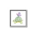Picture of Turtle Crossing _GroupedProduct_Square_Mini_ _GroupedProduct_Square_Canvas_Framed_