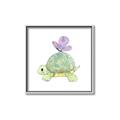 Picture of Turtle Crossing _GroupedProduct_Square_Mini_ _GroupedProduct_Square_Canvas_Framed_