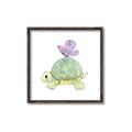 Picture of Turtle Crossing _GroupedProduct_Square_Mini_ _GroupedProduct_Square_Canvas_Framed_
