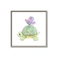 Picture of Turtle Crossing _GroupedProduct_Square_Mini_ _GroupedProduct_Square_Canvas_Framed_