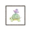 Picture of Turtle Crossing _GroupedProduct_Square_Mini_ _GroupedProduct_Square_Canvas_Framed_