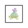 Picture of Turtle Crossing _GroupedProduct_Square_Mini_ _GroupedProduct_Square_Canvas_Framed_