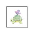 Picture of Turtle Crossing _GroupedProduct_Square_Mini_ _GroupedProduct_Square_Canvas_Framed_