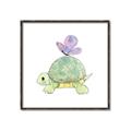 Picture of Turtle Crossing _GroupedProduct_Square_Mini_ _GroupedProduct_Square_Canvas_Framed_