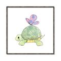 Picture of Turtle Crossing _GroupedProduct_Square_Mini_ _GroupedProduct_Square_Canvas_Framed_