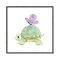 Picture of Turtle Crossing _GroupedProduct_Square_Mini_ _GroupedProduct_Square_Canvas_Framed_
