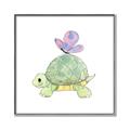 Picture of Turtle Crossing _GroupedProduct_Square_Mini_ _GroupedProduct_Square_Canvas_Framed_
