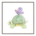 Picture of Turtle Crossing _GroupedProduct_Square_Mini_ _GroupedProduct_Square_Canvas_Framed_