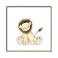 Picture of Baby Lion _GroupedProduct_Square_Mini_ _GroupedProduct_Square_Canvas_Framed_