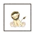 Picture of Baby Lion _GroupedProduct_Square_Mini_ _GroupedProduct_Square_Canvas_Framed_