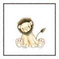 Picture of Baby Lion _GroupedProduct_Square_Mini_ _GroupedProduct_Square_Canvas_Framed_