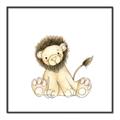Picture of Baby Lion _GroupedProduct_Square_Mini_ _GroupedProduct_Square_Canvas_Framed_