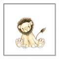 Picture of Baby Lion _GroupedProduct_Square_Mini_ _GroupedProduct_Square_Canvas_Framed_