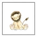 Picture of Baby Lion _GroupedProduct_Square_Mini_ _GroupedProduct_Square_Canvas_Framed_