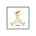Picture of Baby Giraffe _GroupedProduct_Square_Mini_ _GroupedProduct_Square_Canvas_Framed_