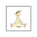 Picture of Baby Giraffe _GroupedProduct_Square_Mini_ _GroupedProduct_Square_Canvas_Framed_