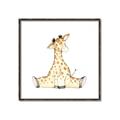 Picture of Baby Giraffe _GroupedProduct_Square_Mini_ _GroupedProduct_Square_Canvas_Framed_