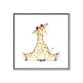 Picture of Baby Giraffe _GroupedProduct_Square_Mini_ _GroupedProduct_Square_Canvas_Framed_