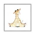 Picture of Baby Giraffe _GroupedProduct_Square_Mini_ _GroupedProduct_Square_Canvas_Framed_