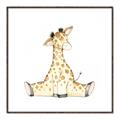 Picture of Baby Giraffe _GroupedProduct_Square_Mini_ _GroupedProduct_Square_Canvas_Framed_