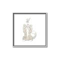 Picture of Playful Kitty _GroupedProduct_Square_Mini_ _GroupedProduct_Square_Canvas_Framed_