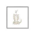 Picture of Playful Kitty _GroupedProduct_Square_Mini_ _GroupedProduct_Square_Canvas_Framed_