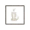 Picture of Playful Kitty _GroupedProduct_Square_Mini_ _GroupedProduct_Square_Canvas_Framed_