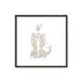 Picture of Playful Kitty _GroupedProduct_Square_Mini_ _GroupedProduct_Square_Canvas_Framed_