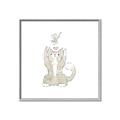 Picture of Playful Kitty _GroupedProduct_Square_Mini_ _GroupedProduct_Square_Canvas_Framed_
