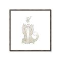 Picture of Playful Kitty _GroupedProduct_Square_Mini_ _GroupedProduct_Square_Canvas_Framed_
