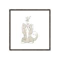 Picture of Playful Kitty _GroupedProduct_Square_Mini_ _GroupedProduct_Square_Canvas_Framed_